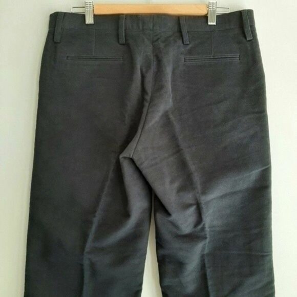 LAKSEN Scotland \ NWOT Broadland Moleskin Pants Thick Trouser Navy Blue Women's - Picture 6 of 11